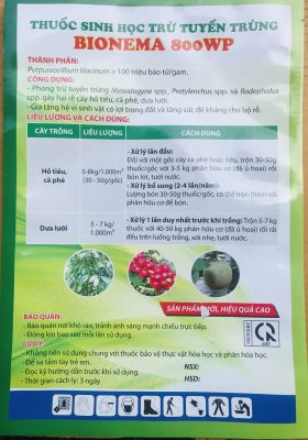 Thuốc Trị Tuyến Trùng Bionema – An Toàn, Hiệu Quả, Bền Vững - Ảnh 3