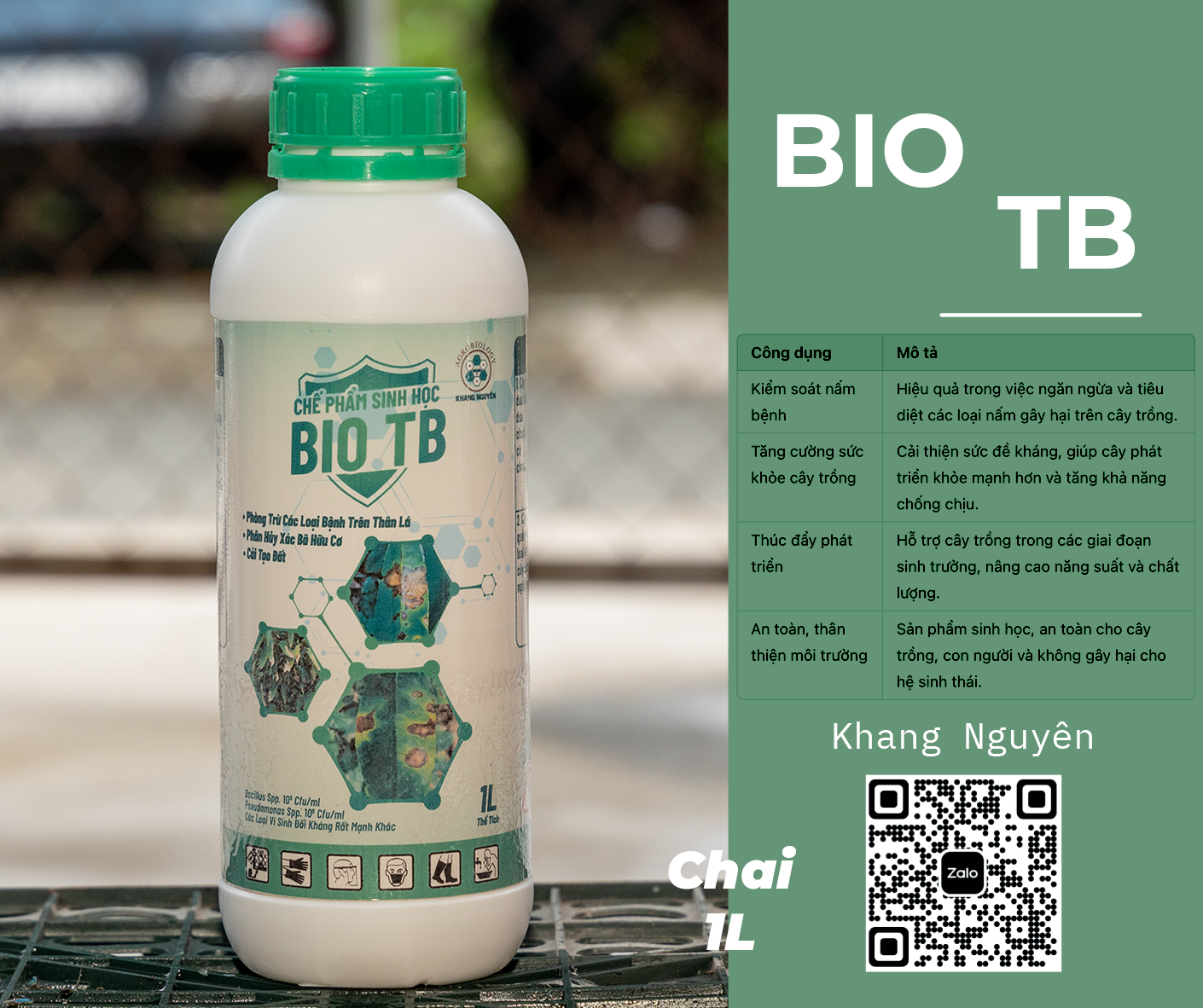 thumb Chế phẩm sinh học trừ bệnh BIO TB - Image 1
