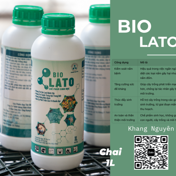 Bio Lato Lúa – Phân Giải Hữu Cơ Tăng Sức Đề Kháng Cho Cây Lúa