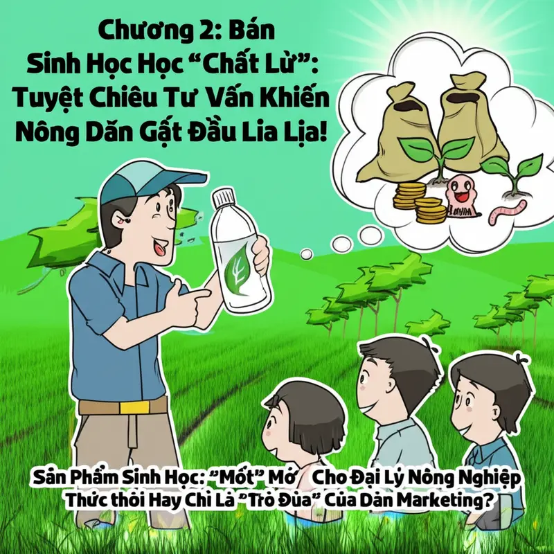 Cuộc chiến không cân sức: Hóa học ‘bạo lực’ vs Sinh học ‘yêu thương’.