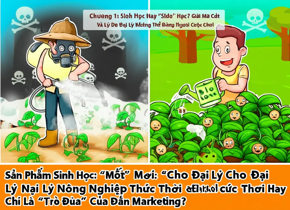 Cuộc chiến không cân sức: Hóa học ‘bạo lực’ vs Sinh học ‘yêu thương’.