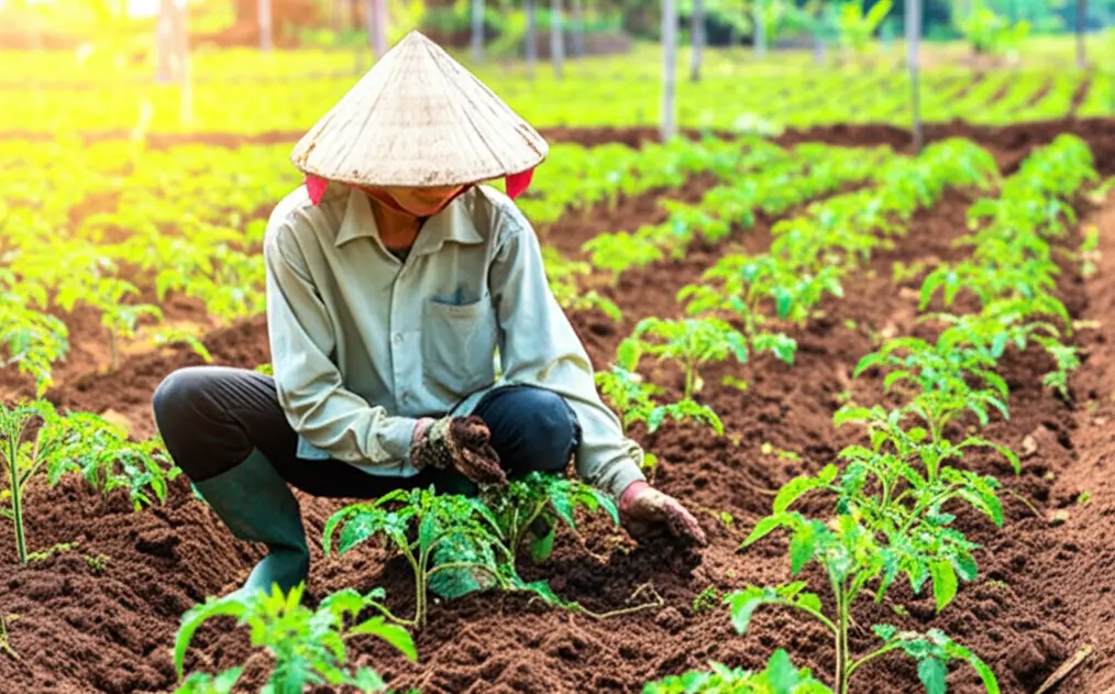 Phân bón hữu cơ cung cấp nguồn dinh dưỡng dồi dào và cải tạo cấu trúc đất.