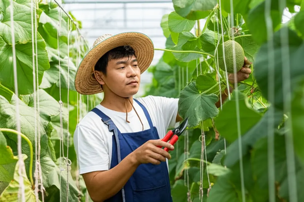 Lựa chọn vật liệu phù hợp để xây dựng giàn dưa lưới chắc chắn.