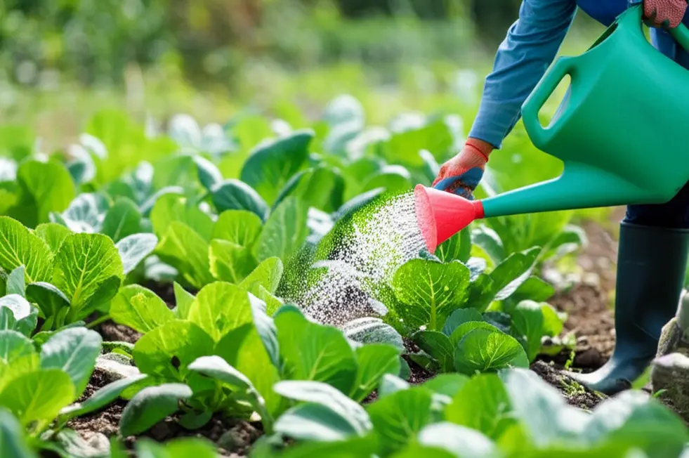 Đất giàu vi sinh vật là nền tảng cho vườn rau khỏe mạnh.