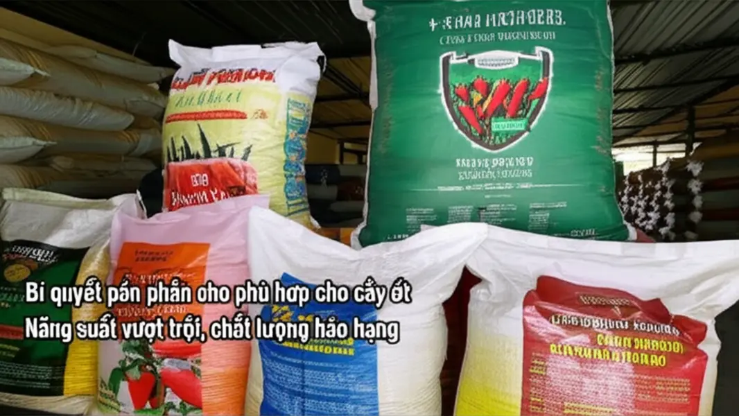 Nhu cầu dinh dưỡng của cây ớt theo từng giai đoạn sinh trưởng.