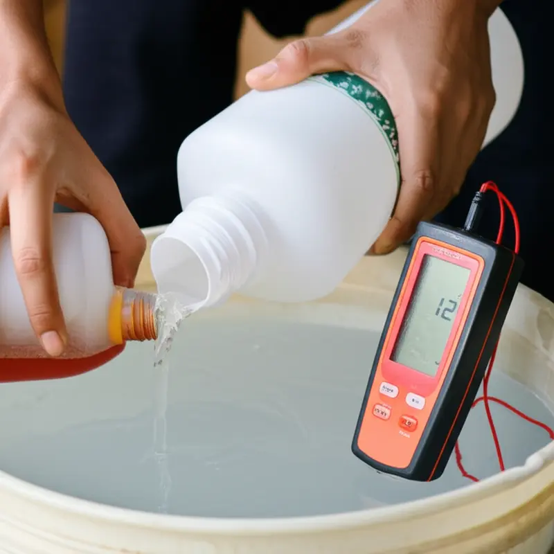 Phân bón mix AB được chia thành hai phần A và B để tránh kết tủa dinh dưỡng.