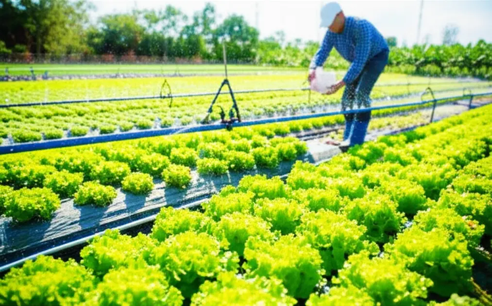 Nông dân đang chuẩn bị đất kỹ lưỡng và lựa chọn hạt giống chất lượng cao.