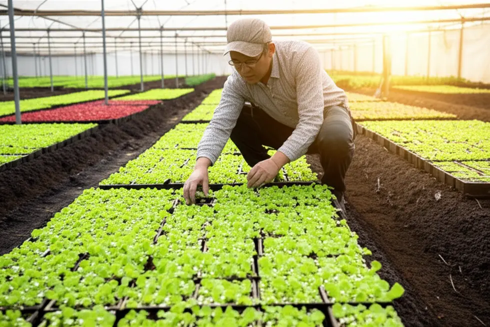 Chọn giống rau khỏe và chuẩn bị đất kỹ càng là bước đầu tiên để phòng bệnh.