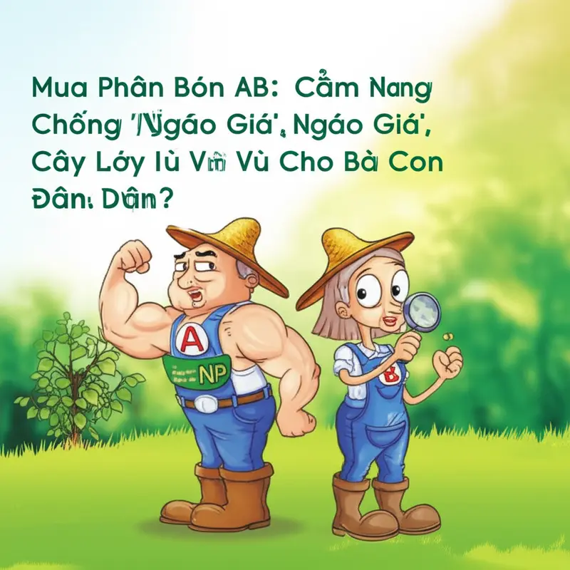 Phân bón A và B: Cặp đôi tuy ‘khó ở’ nhưng không thể thiếu nhau cho cây trồng.