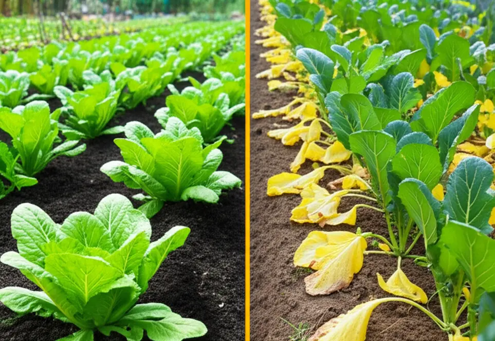 Đất giàu vi sinh vật là nền tảng cho vườn rau khỏe mạnh.