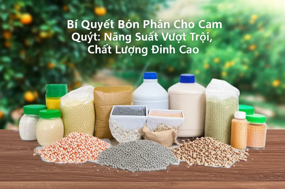 Nhận diện dấu hiệu thiếu dinh dưỡng ở lá cam quýt.