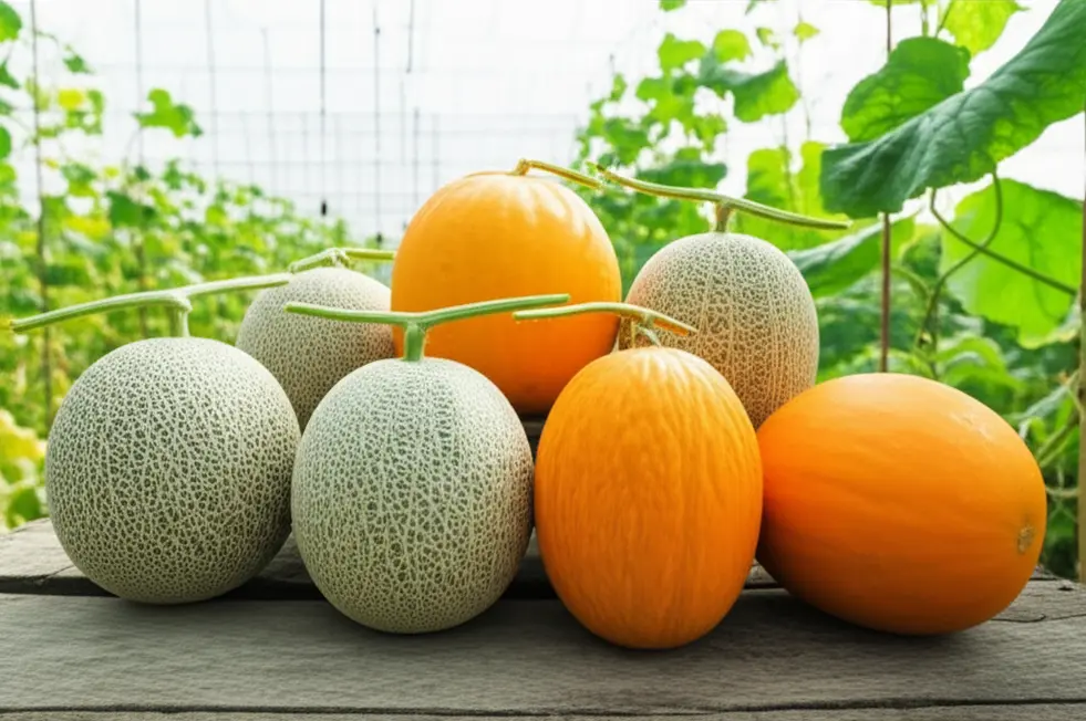 Các giống dưa lưới phổ biến với đặc tính khác nhau.