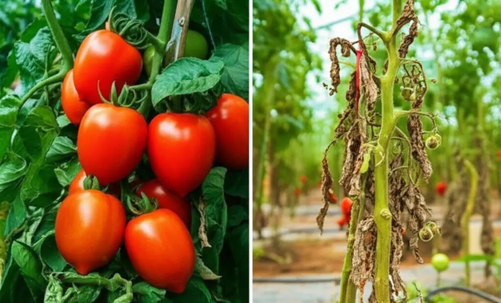 Vườn rau canh tác khoa học giúp tăng cường sức đề kháng cho cây.