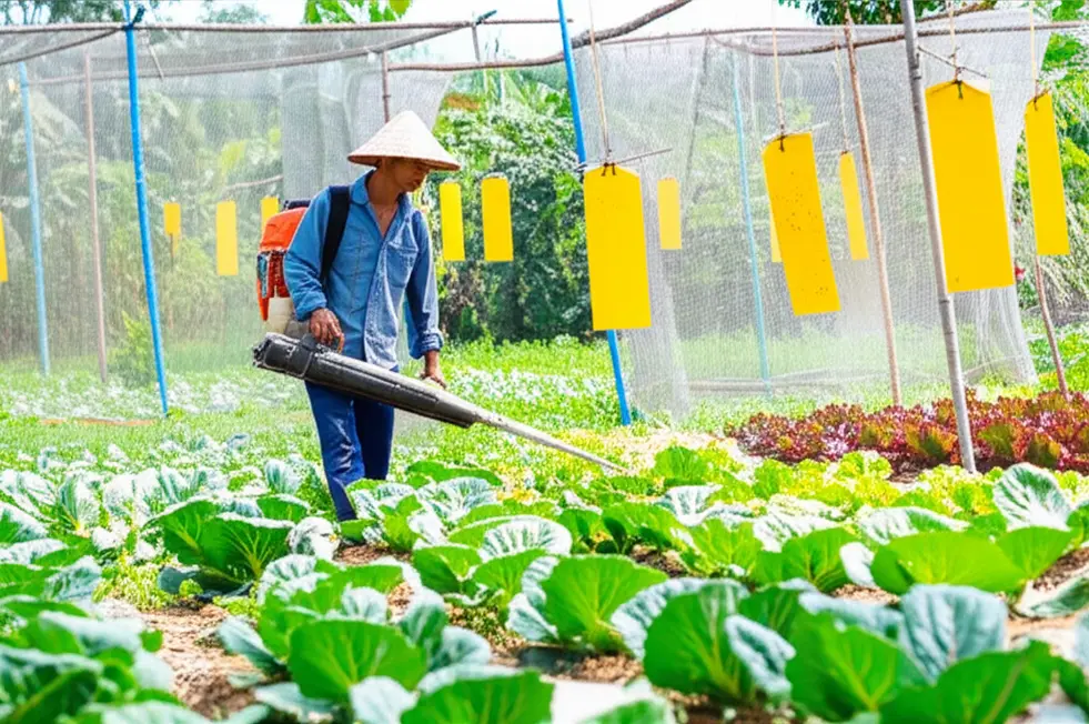 Các loại virus gây bệnh phổ biến trên rau và triệu chứng điển hình.