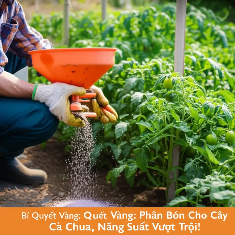 Nhu cầu dinh dưỡng của cà chua thay đổi theo từng giai đoạn sinh trưởng.