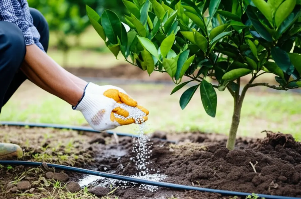 Dấu hiệu thiếu hụt dinh dưỡng trên lá cây có múi.