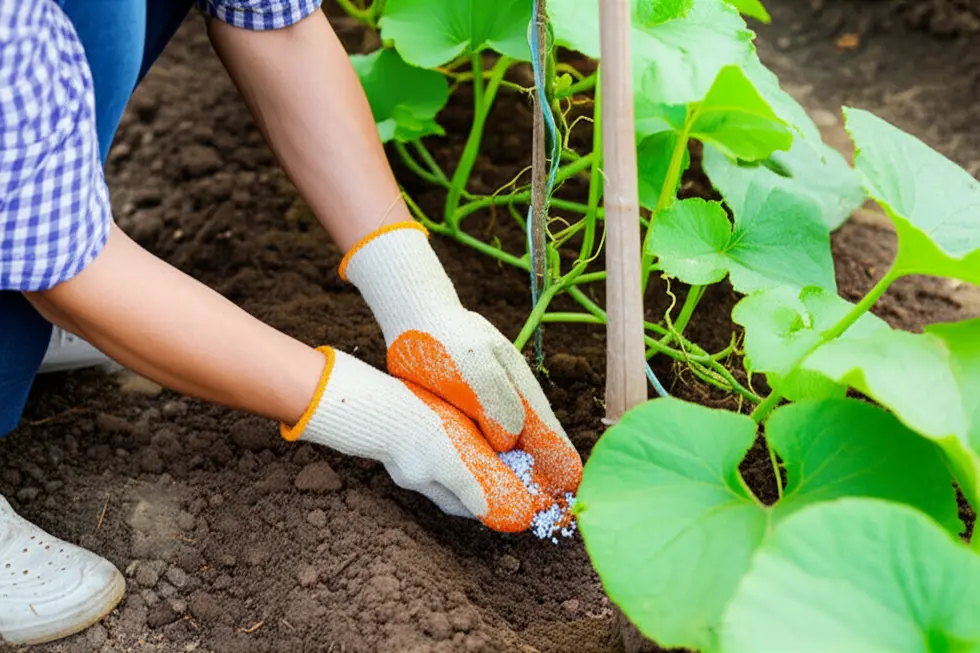 Giai đoạn cây con cần dinh dưỡng cân đối để phát triển khỏe mạnh.