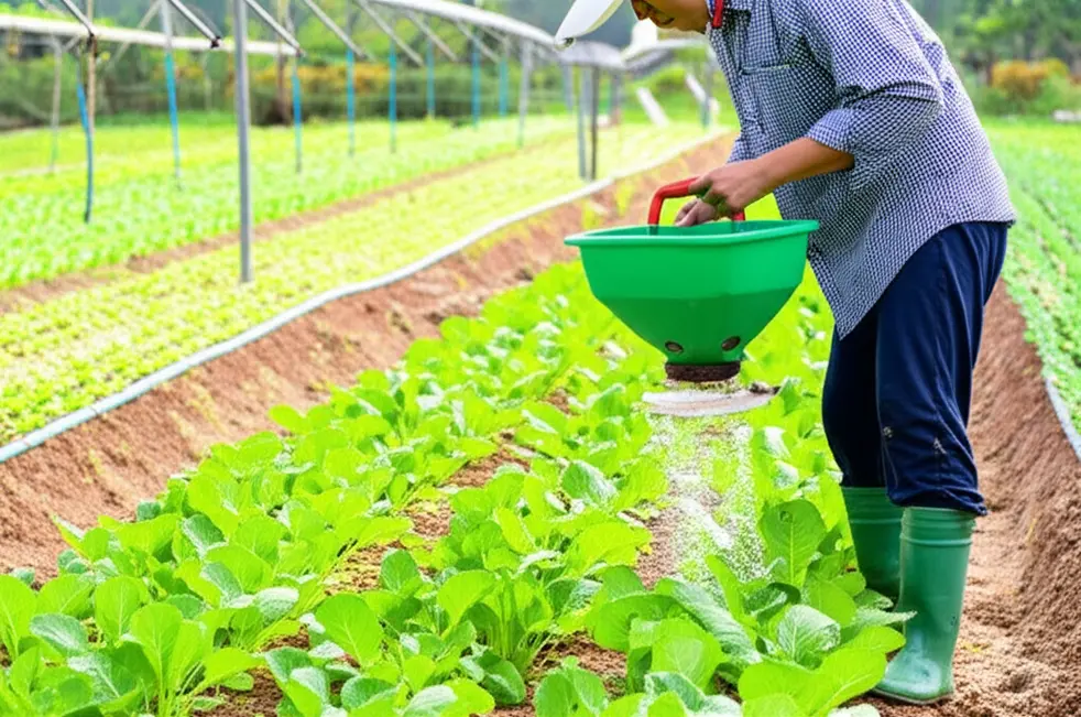 Nhu cầu dinh dưỡng của rau cải thay đổi theo từng giai đoạn.