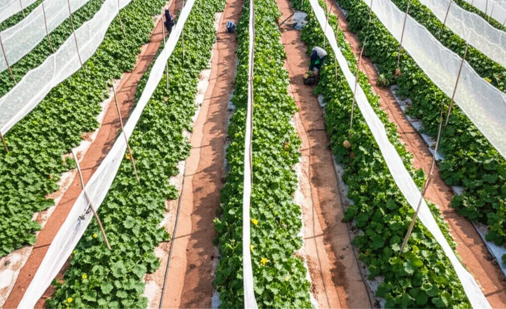 Giống dưa lưới chịu nhiệt có khả năng sinh trưởng tốt trong điều kiện nắng nóng.