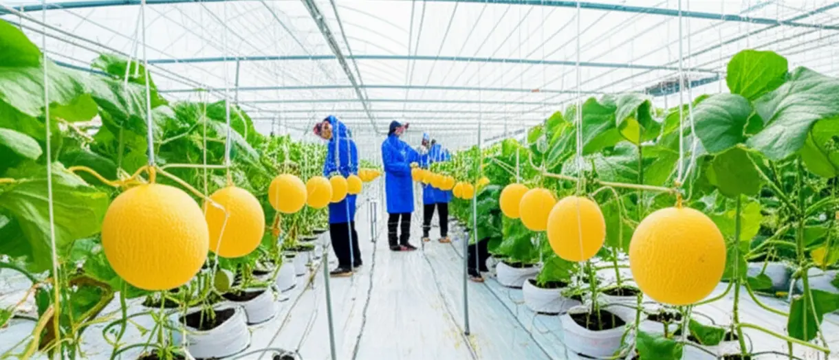 Lựa chọn giống dưa lưới và chuẩn bị vườn trồng kỹ lưỡng là bước quan trọng để đạt năng suất cao.