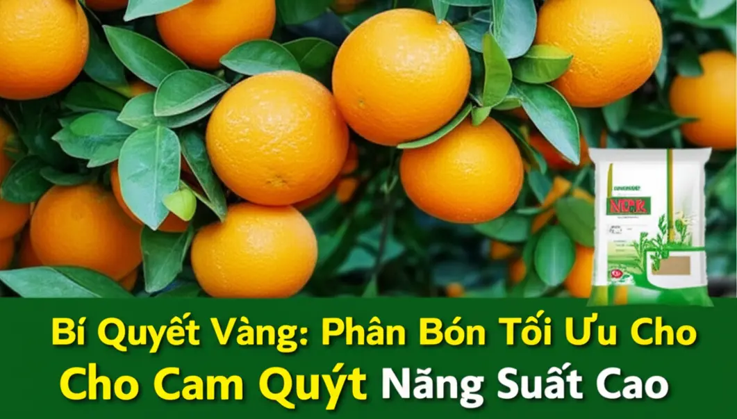 Nhu cầu dinh dưỡng của cam quýt theo từng giai đoạn.