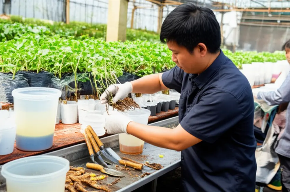 Cơ chế tác động của auxin lên sự phát triển rễ.