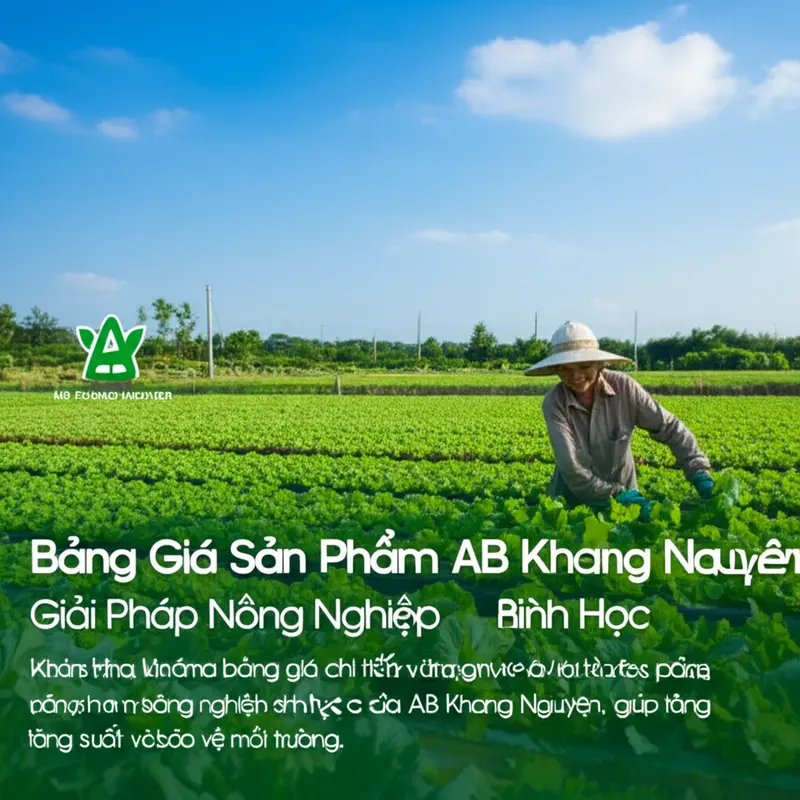 Nông trại xanh tốt nhờ sử dụng giải pháp nông nghiệp sinh học AB Khang Nguyên.