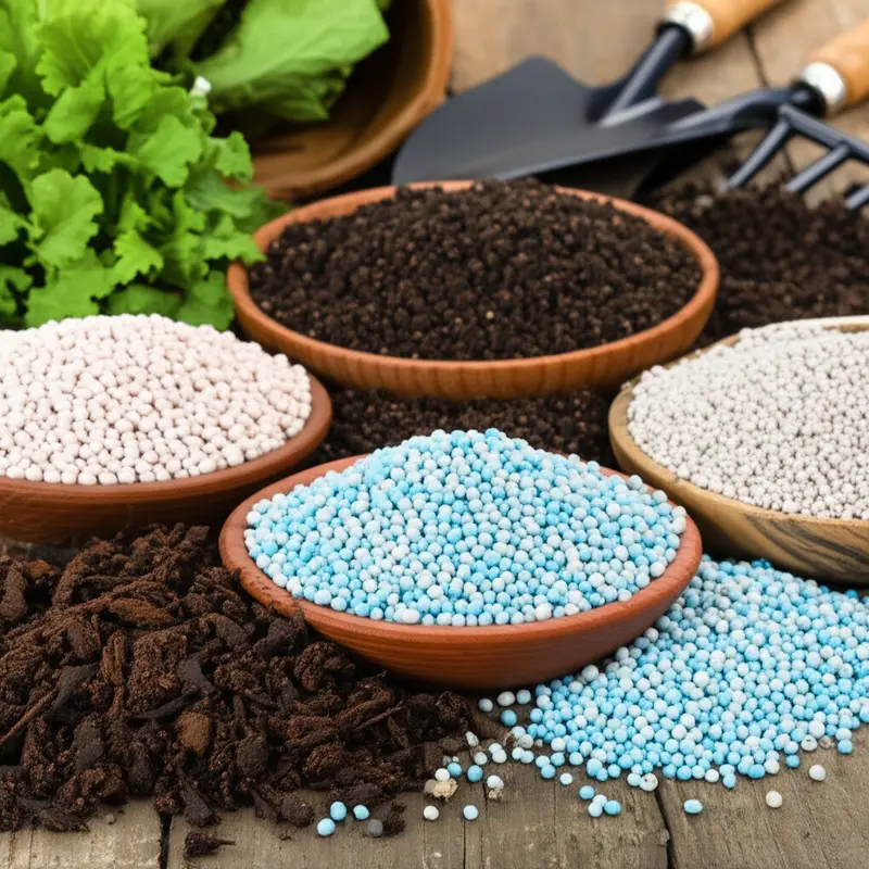 Rau cải khỏe mạnh nhờ được cung cấp đầy đủ dinh dưỡng.