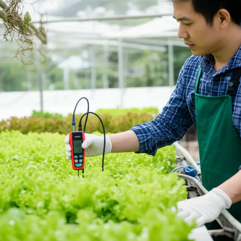 Dấu hiệu thiếu hụt và dư thừa dinh dưỡng trên cây thủy canh.