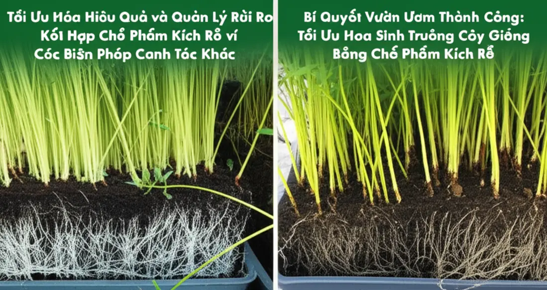 Cơ chế tác động của auxin lên sự phát triển rễ.