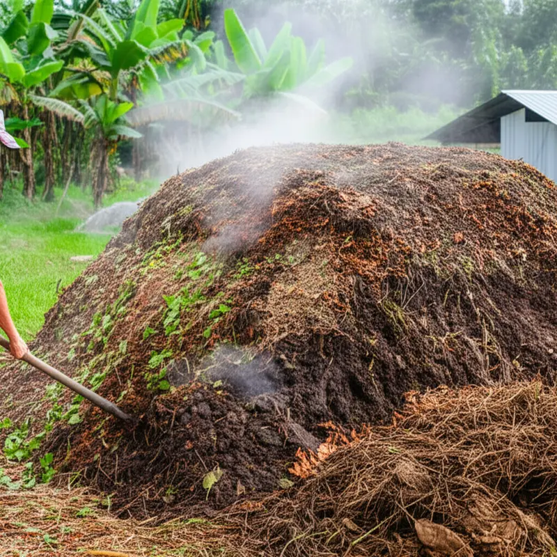 Kiểm tra đất đai để lựa chọn phân bón phù hợp.