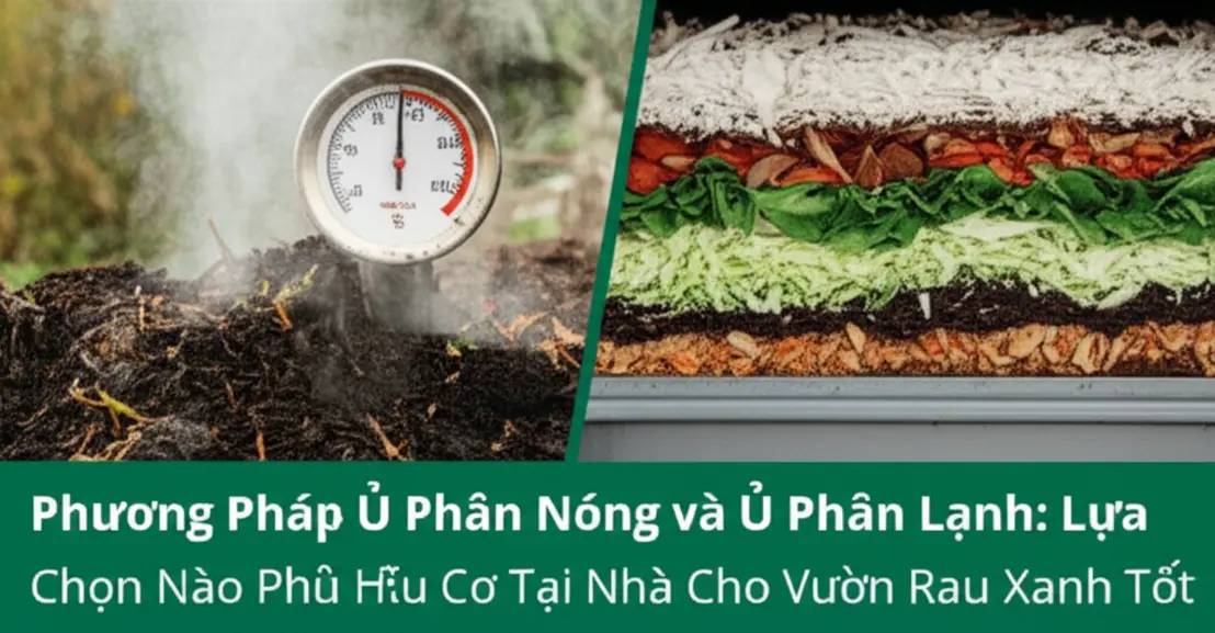 Nguyên liệu hữu cơ đa dạng cho quá trình ủ phân.