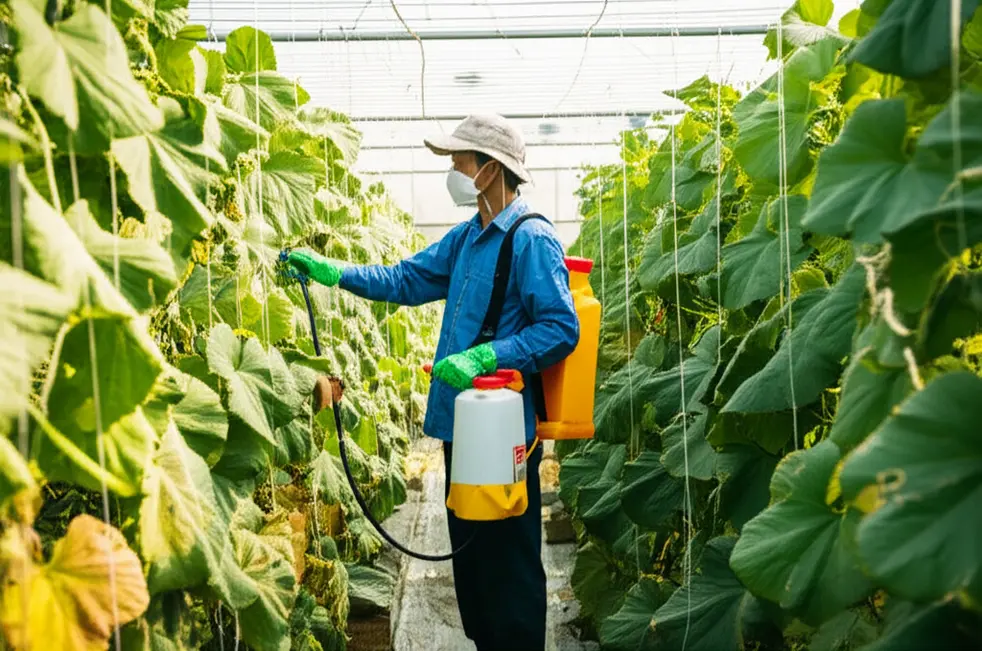 Các loại sâu bệnh hại dưa lưới phổ biến và triệu chứng nhận biết.