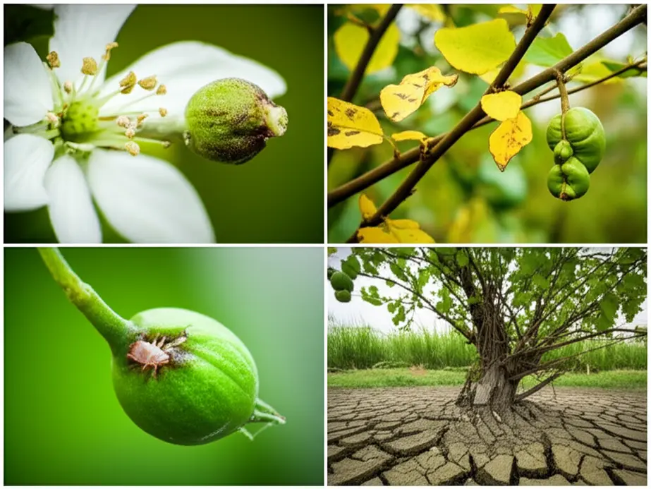Bốn nhóm nguyên nhân chính dẫn đến tình trạng quả bị méo mó, biến dạng.