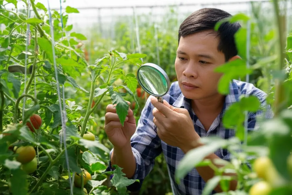 Kiểm tra kết cấu và độ ẩm của đất là bước đầu tiên để ‘bắt bệnh’ cho cây trồng.