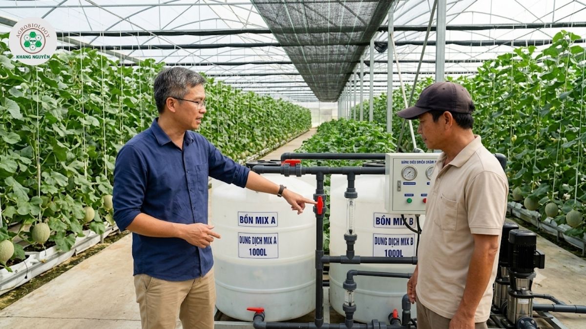 Giải pháp tư vấn và thiết kế trang trại dưa lưới từ chuyên gia Khang Nguyên