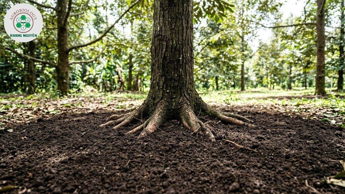 Biện pháp canh tác phòng nấm Rhizoctonia solani trên sầu riêng