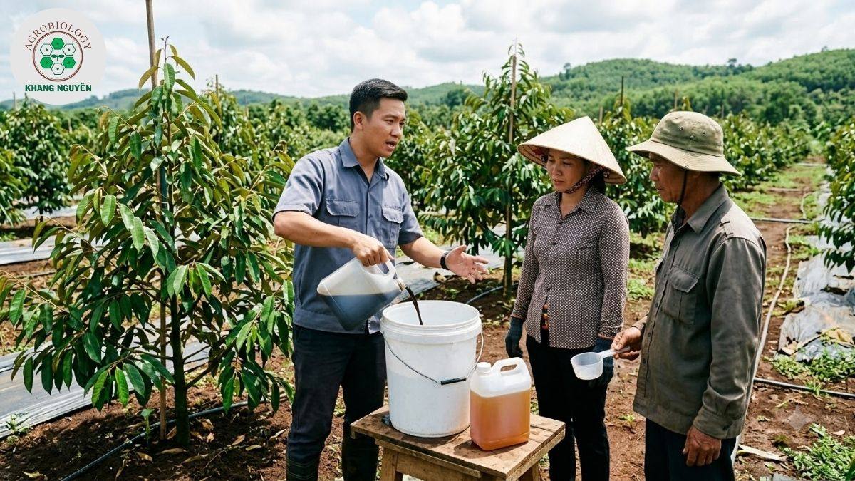 Chuyên gia Khang Nguyên hướng dẫn cách trồng sầu riêng Dona