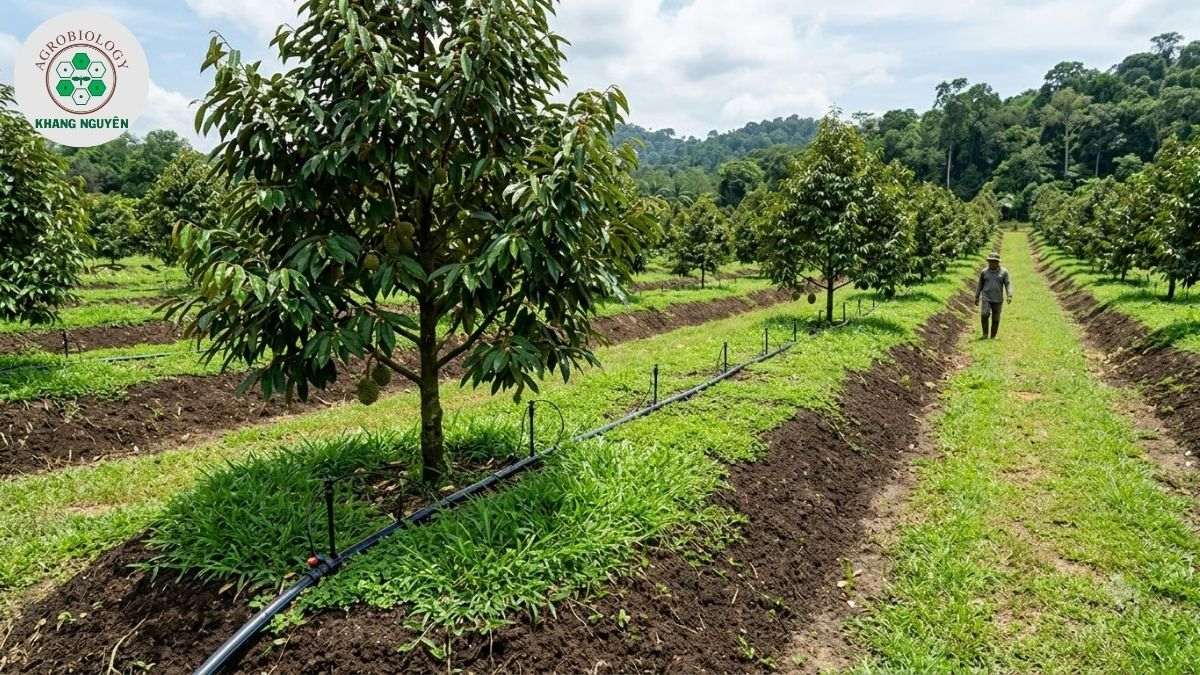 Quy hoạch vườn sầu riêng bài bản giúp giảm thiểu rủi ro canh tác