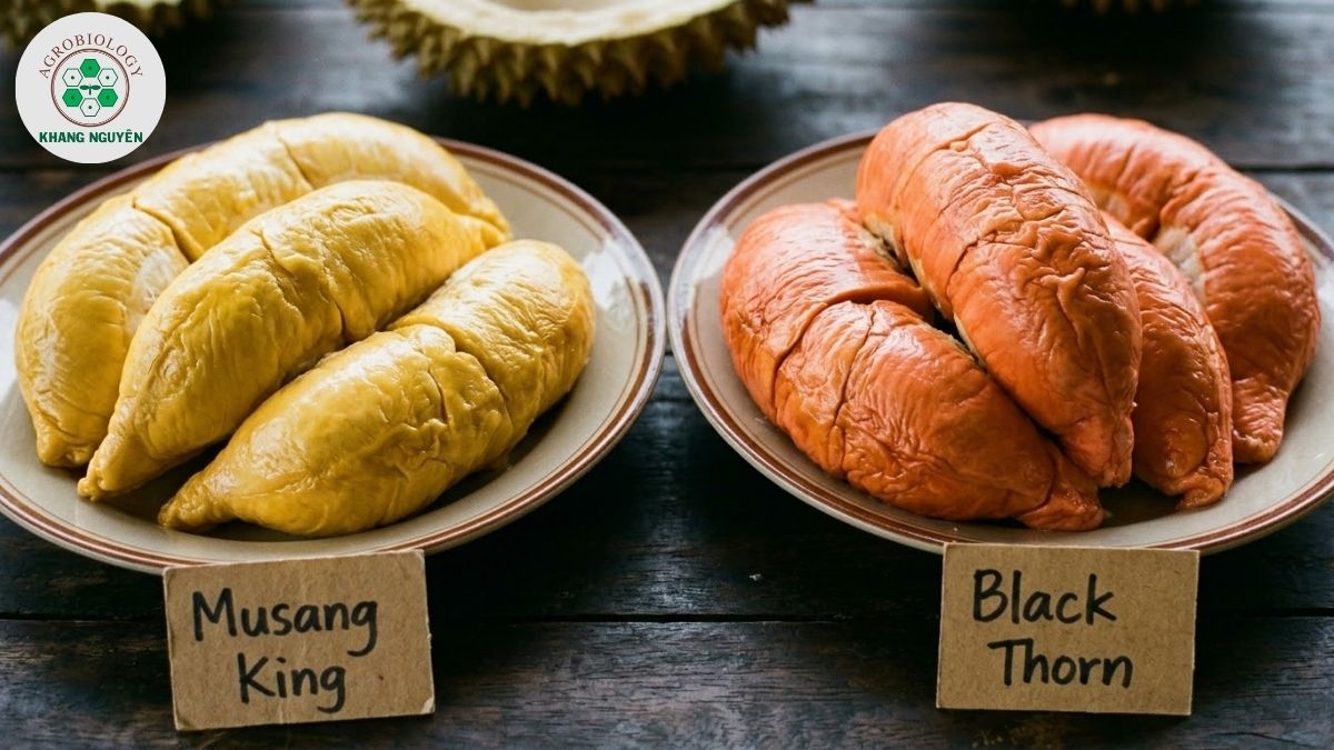 Sầu riêng Musang King và sầu riêng Black Thorn cao cấp
