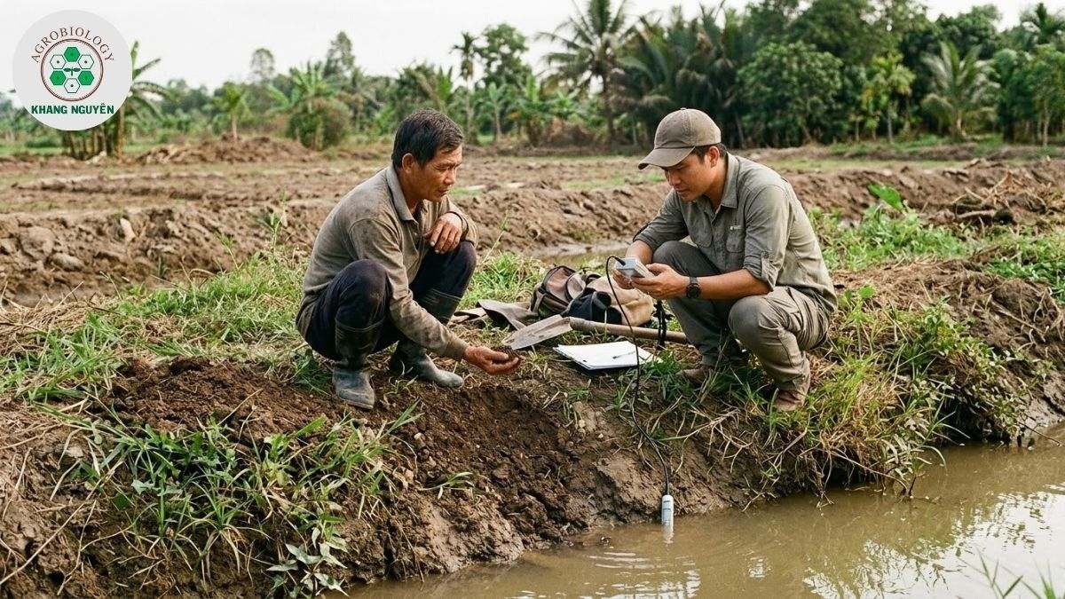 Khảo sát đất và nguồn nước trước khi quyết định trồng sầu riêng