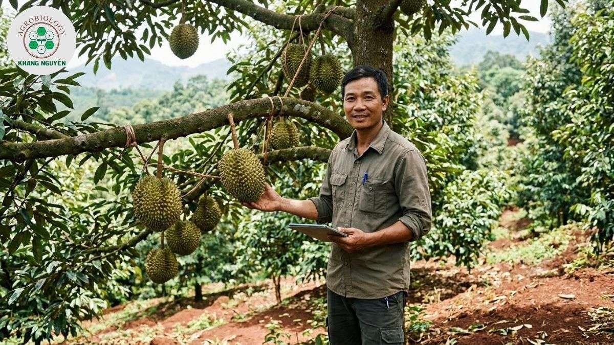 Chuyên gia Khang Nguyên hướng dẫn phác đồ sinh học cho sầu riêng Musang King